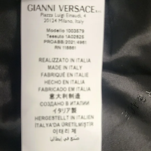 Versace Psycadellic Print Denim A  -Line Mini Skirt Italy SZ 42 - Picture 10 of 15